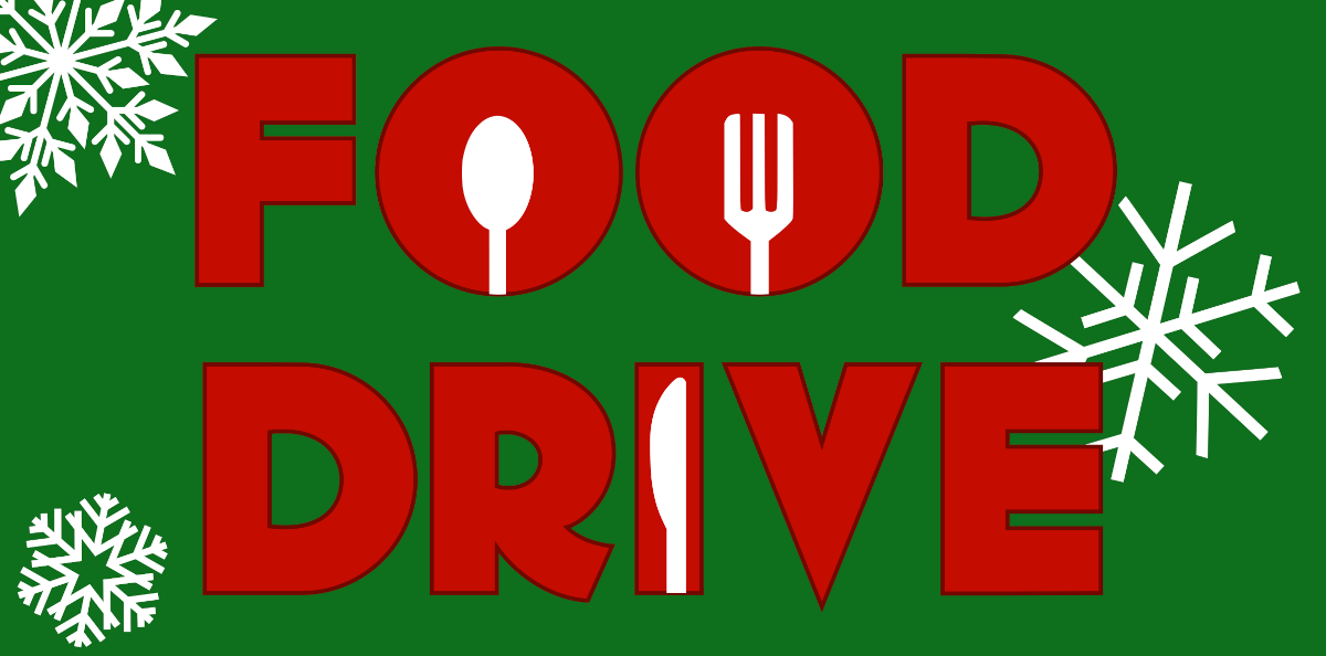 Food Drive from November 1 to December 22